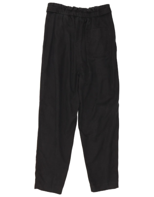 Calça Harem Cônica Feminina Marks & Spencer Reino Unido 12 Médio W30 L26 Preta