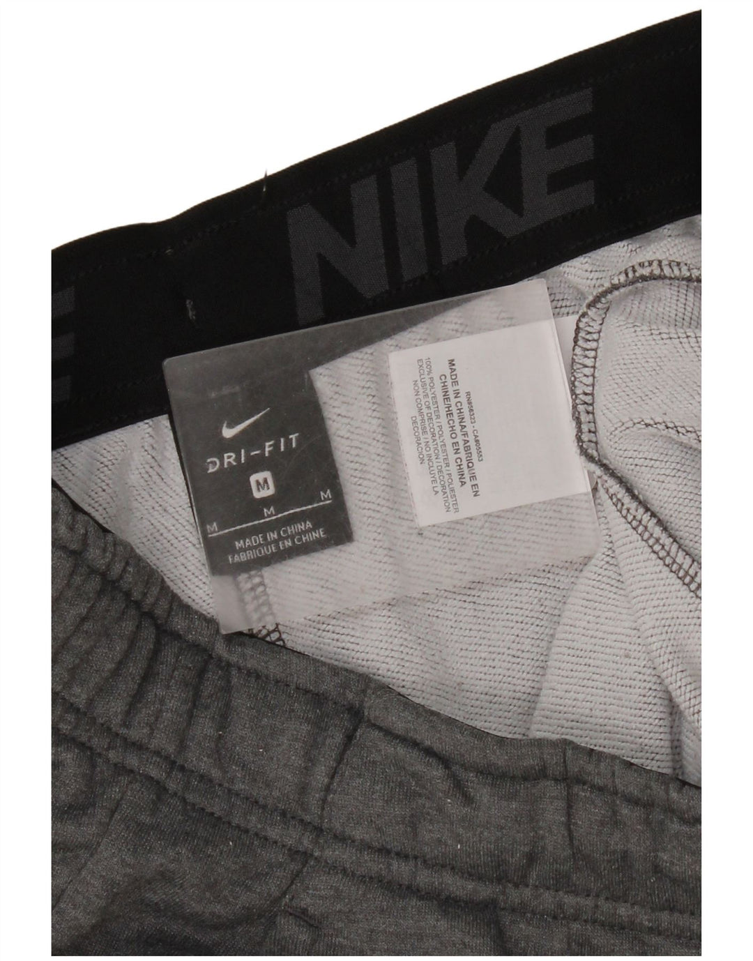 Calça Nike Dri Fit Feminina UK 14 Cinza Médio Poliéster