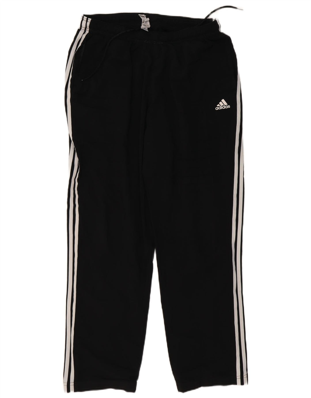 Calças de treino masculinas ADIDAS UK 48/50 XL poliéster preto