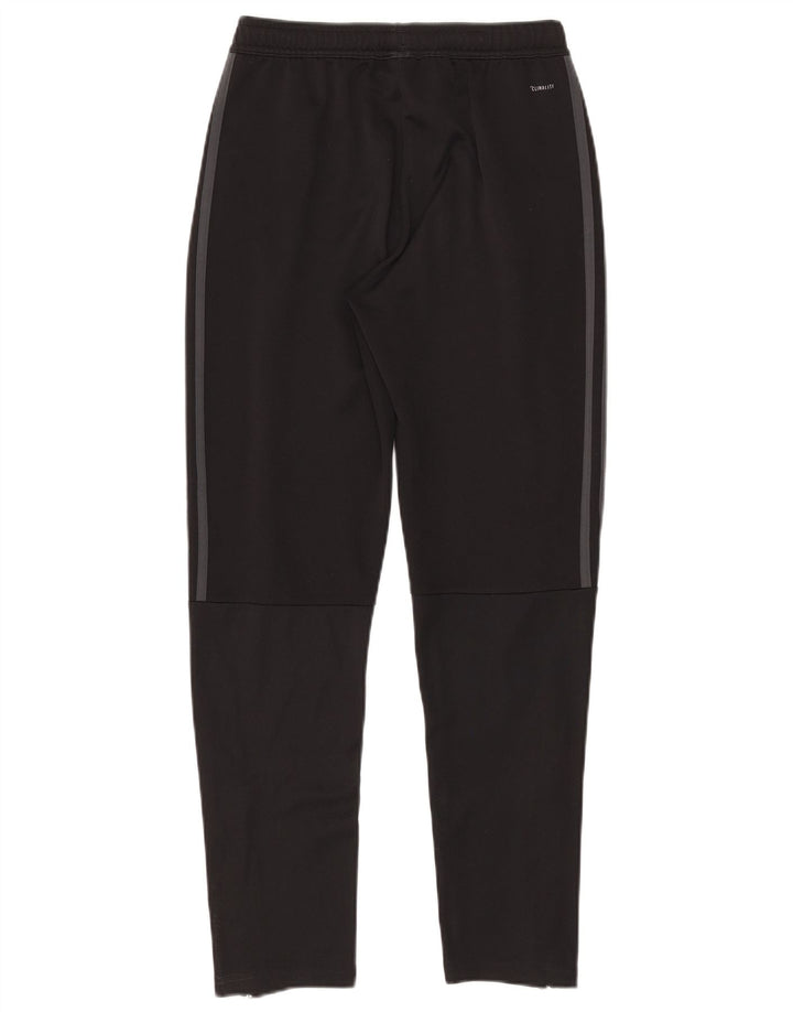 Calças de treino Adidas Boys Climalite 13-14 anos preto poliéster