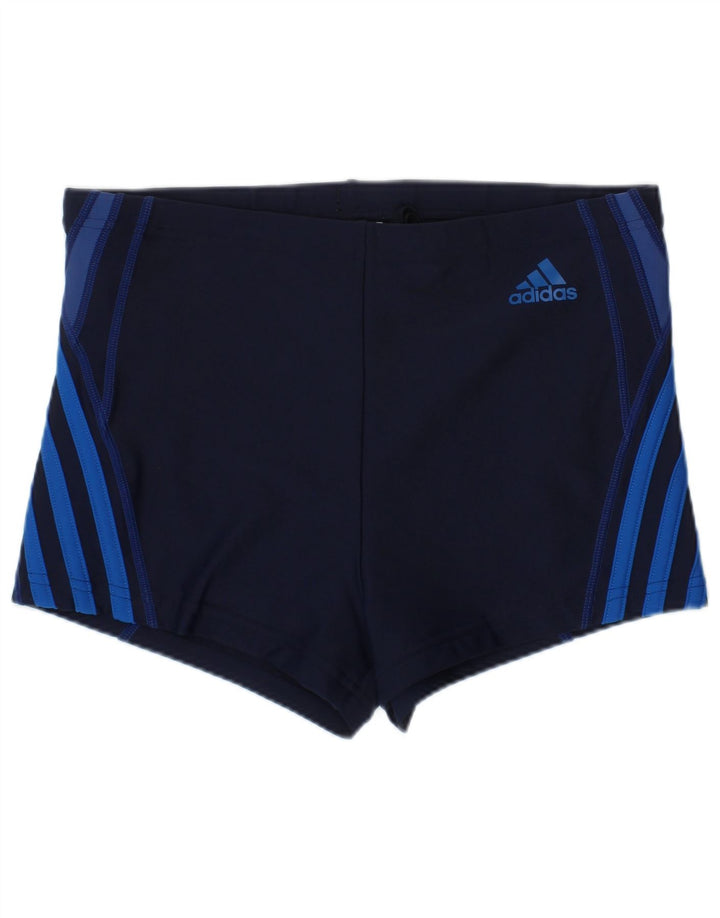 Shorts esportivos femininos ADIDAS UK 14 médio azul marinho nylon