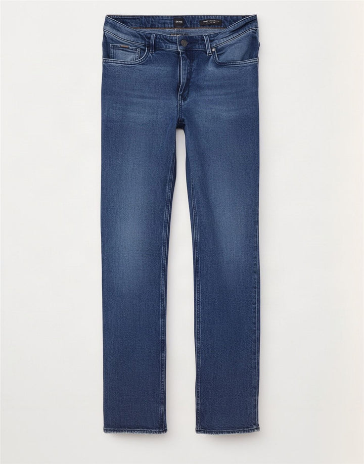 Hugo Boss Masculino Slim Jeans W36 L32 Azul Algodão