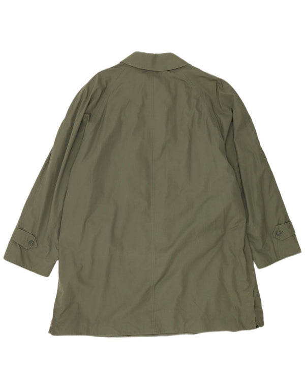 Sobretudo masculino Ballantyne UK 40 grande algodão verde