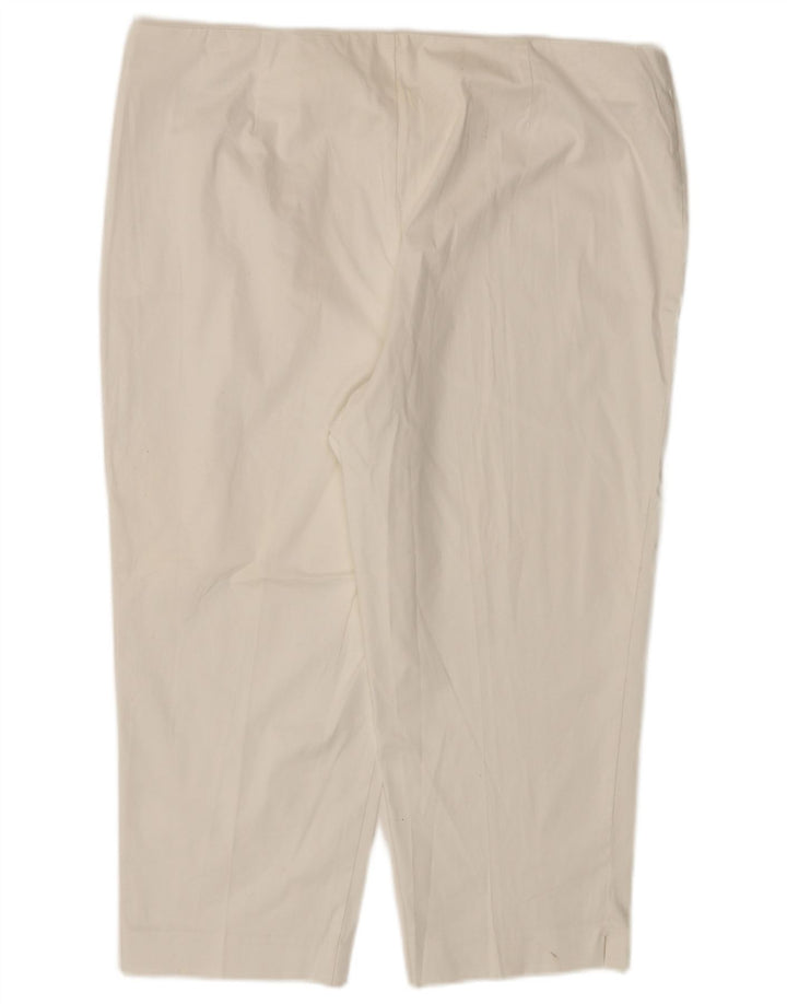 Calça capri feminina MARKS & SPENCER W38 L21 branca