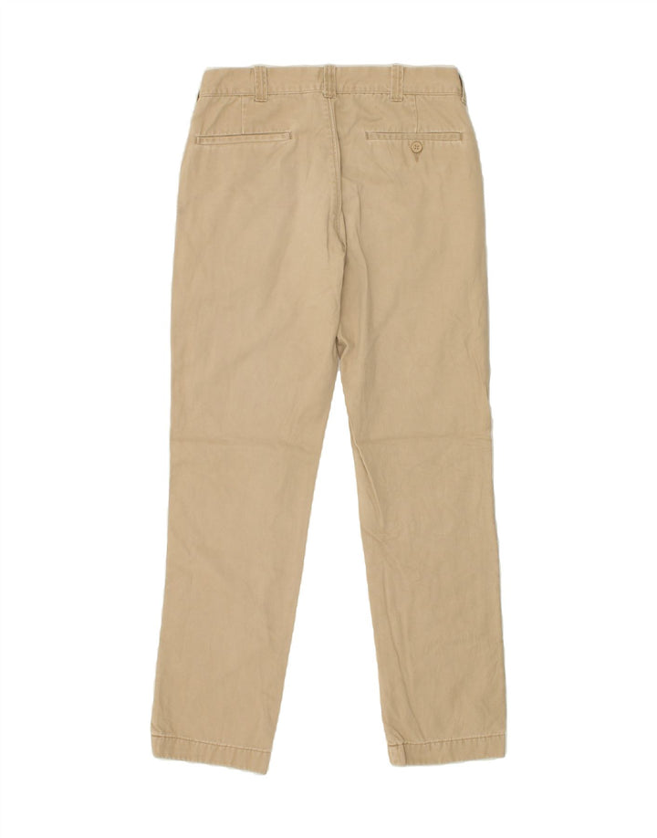 J. CREW Womens The Sutton Straight Chino Trousers W30 L32  Beige Cotton Vintage J. Crew and Second-Hand J. Crew from Messina Hembry 
