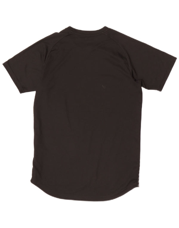 Camiseta Puma Boys Graphic Top 13-14 Anos Preto Geométrico Poliéster Esporte