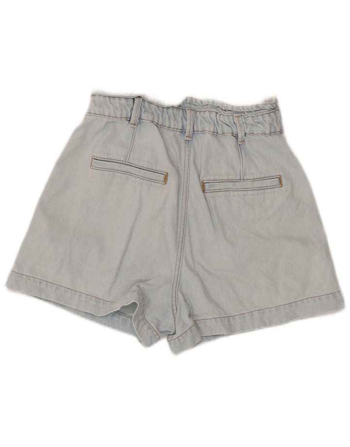 Shorts jeans feminino Zara EU 38 pequeno W28 azul