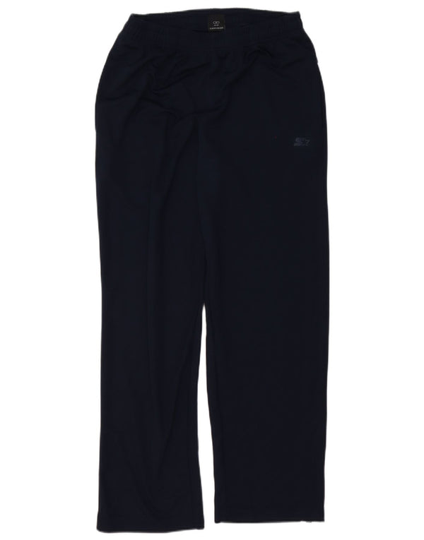 Calça de treino masculina Starter UK 28/30 poliéster azul marinho pequeno