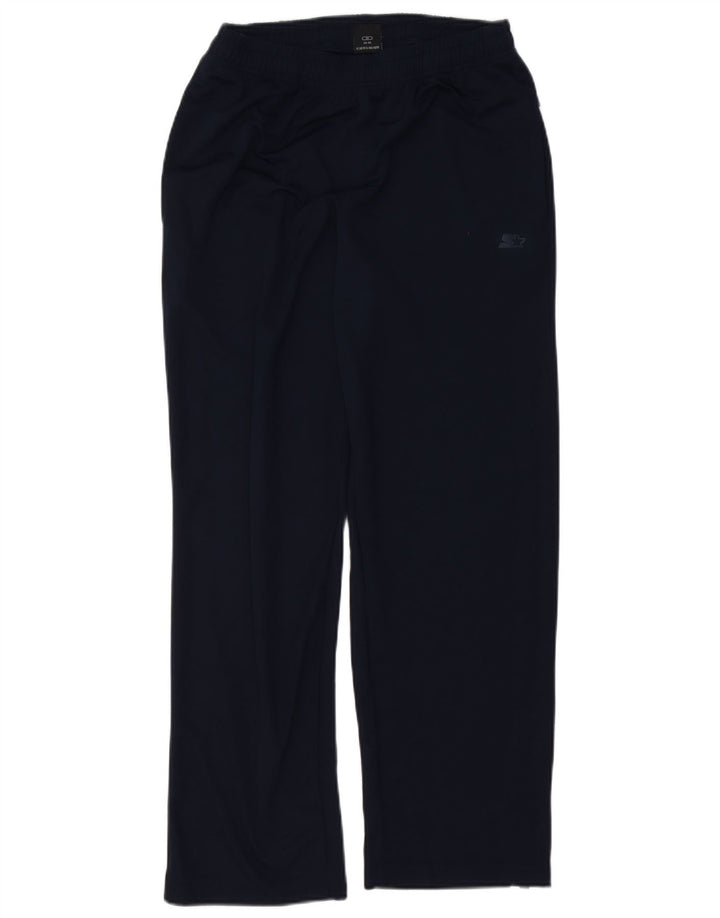 Calça de treino masculina Starter UK 28/30 poliéster azul marinho pequeno