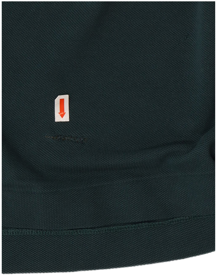 Camisa polo masculina LACOSTE tamanho 9 4XL algodão verde