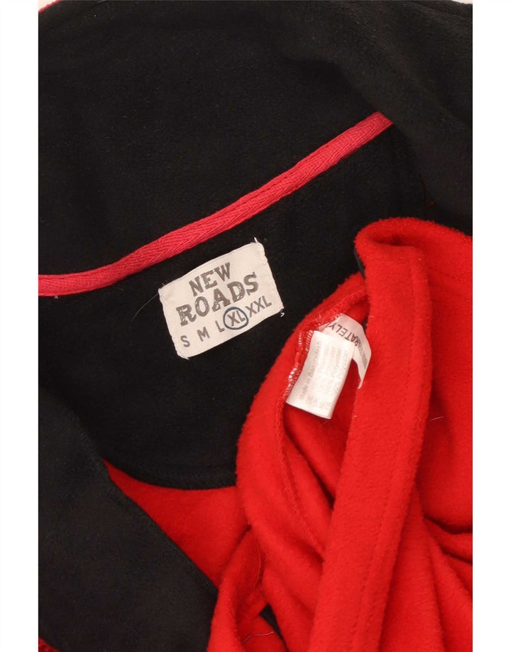 Jaqueta de lã masculina New Roads UK 42 XL poliéster vermelho