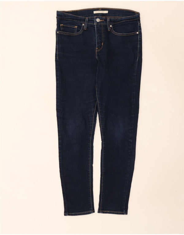 Calça jeans feminina Levi's 311 Shaping Skinny W28 L28 azul marinho algodão