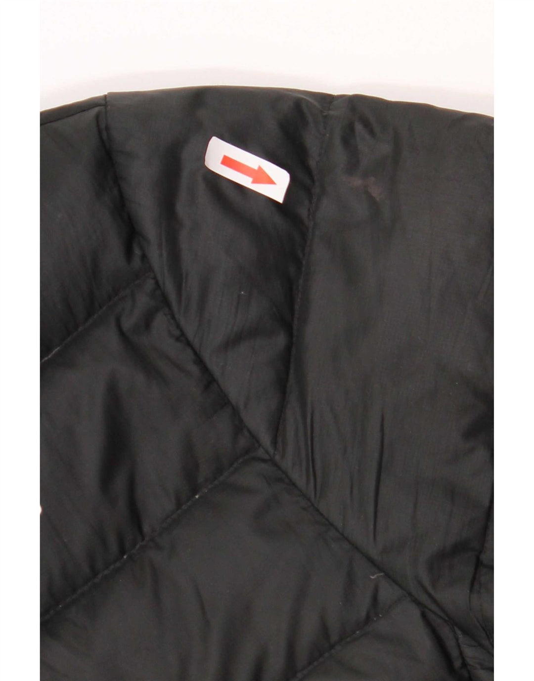 Jaqueta acolchoada com capuz feminina Adidas UK 18 XL preto poliéster