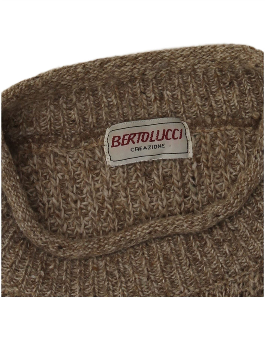 Suéter masculino BERTO LUCCI com gola redonda XL listrado cinza