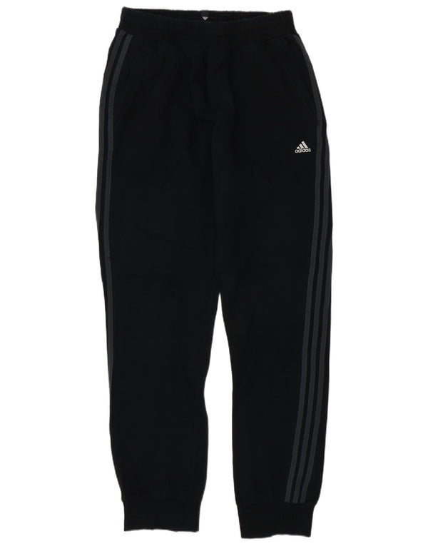 Adidas Mens Treino Calças Joggers UK 40/42 Médio Azul Marinho Algodão