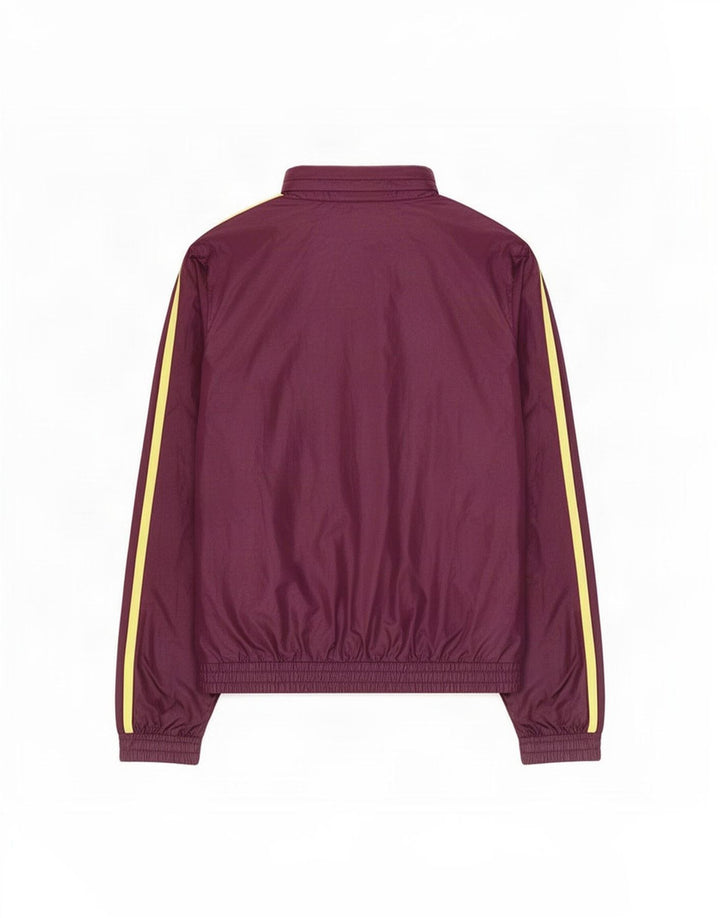 Adidas Womens Hooded Tracksuit Top Jacket EU 40 Médio Marrom Poliéster