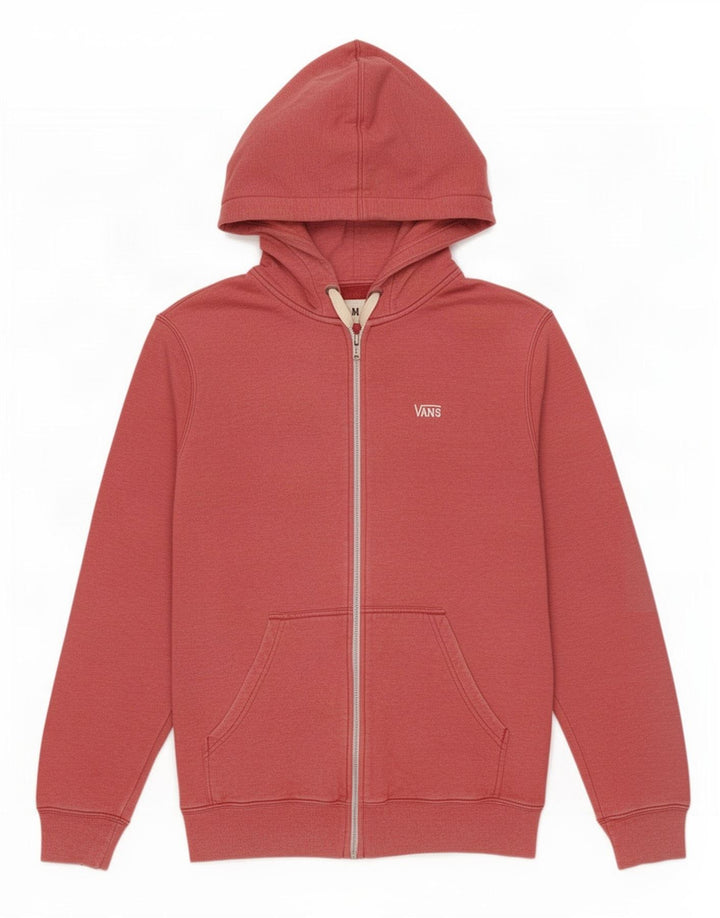Camisola Vans Mens Zip Hoodie XS Vermelho