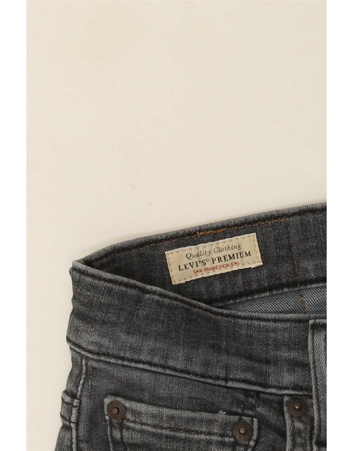 Calça jeans masculina Levi's 512 Slim Tapered W30 L32 cinza