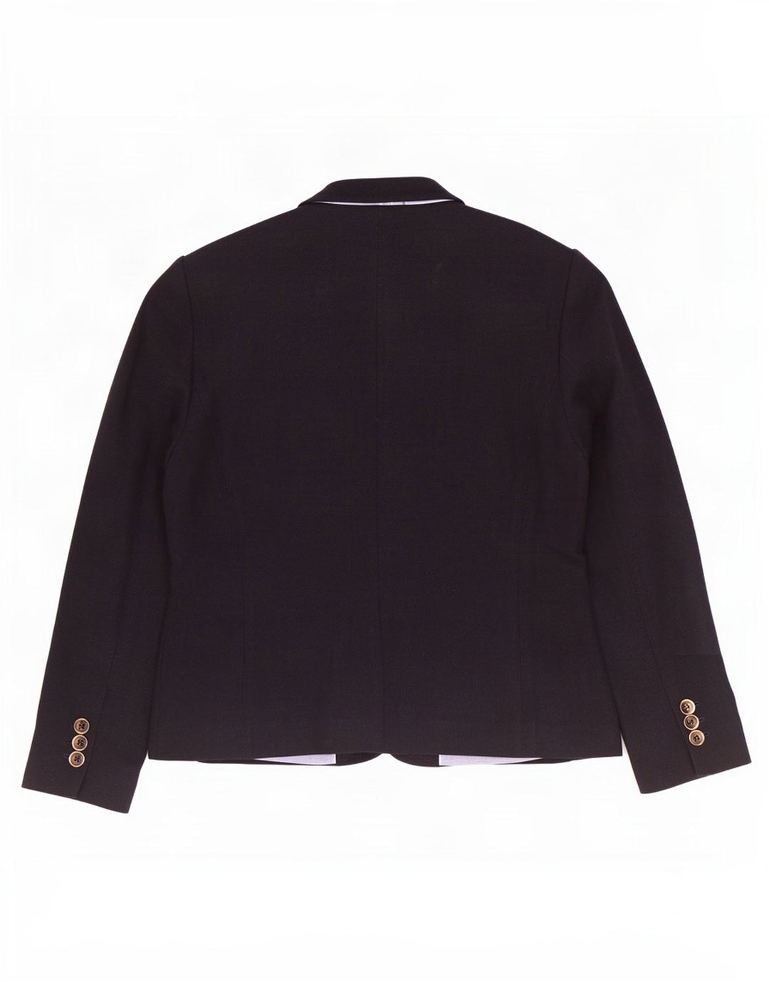 Jaqueta blazer feminina Massimo Dutti com 1 botão EU 44 XL algodão preto