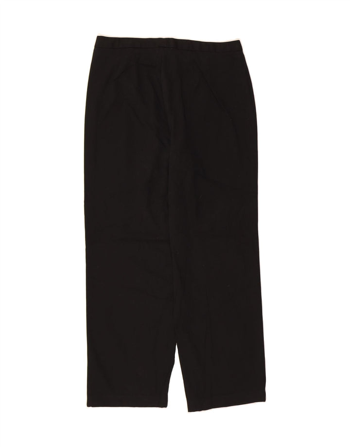 DOCKERS Womens Straight Chino Trousers W28 L26  Black Cotton Vintage Dockers and Second-Hand Dockers from Messina Hembry 