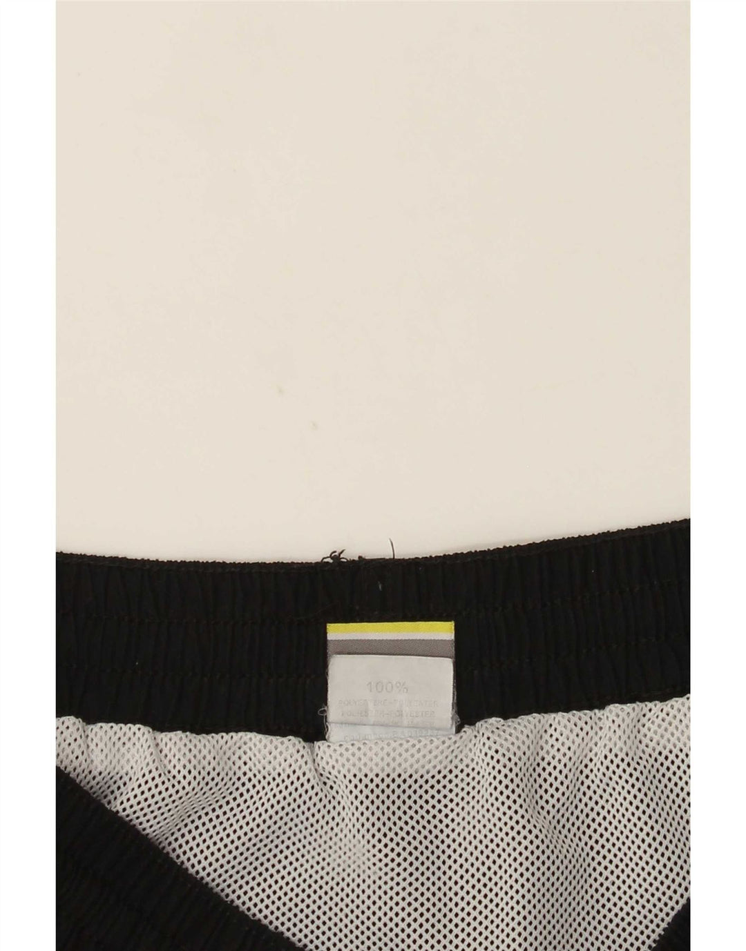 Shorts de natação masculinos Diadora grande poliéster colorblock preto