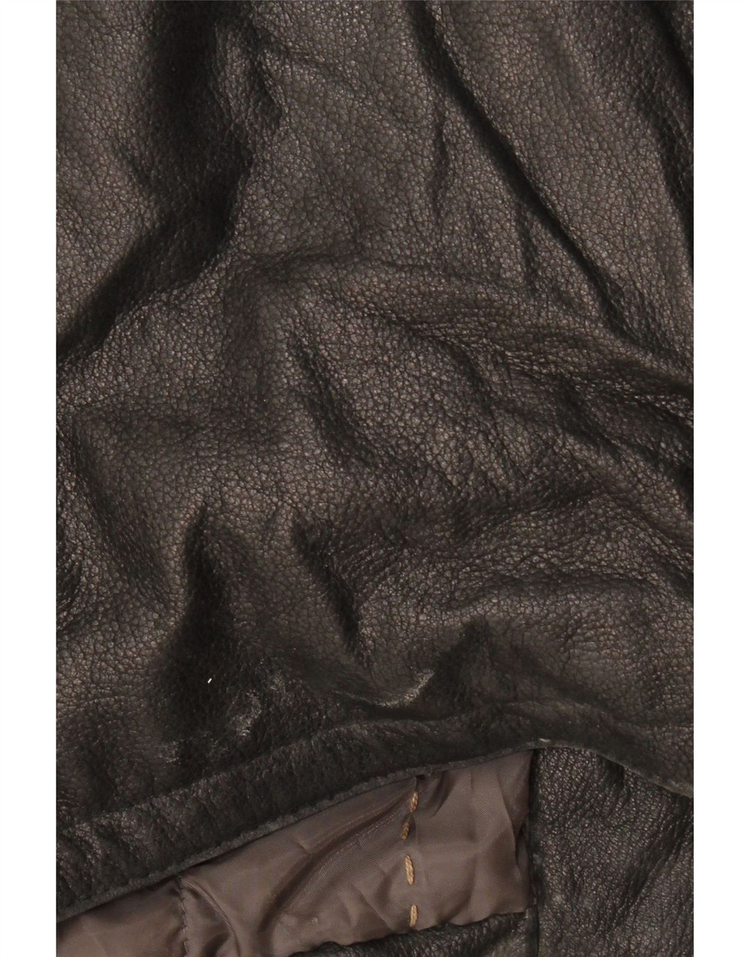 Casaco masculino de couro com capuz CONBIPEL IT 52 grande couro marrom