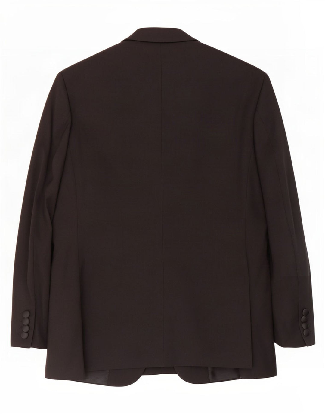 Jaqueta blazer masculina de 1 botão Marks & Spencer Reino Unido 38 lã preta média