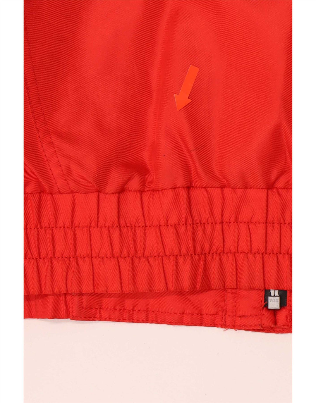 Jaqueta de esqui com capuz Spyder Boys 11-12 anos poliéster colorblock vermelho