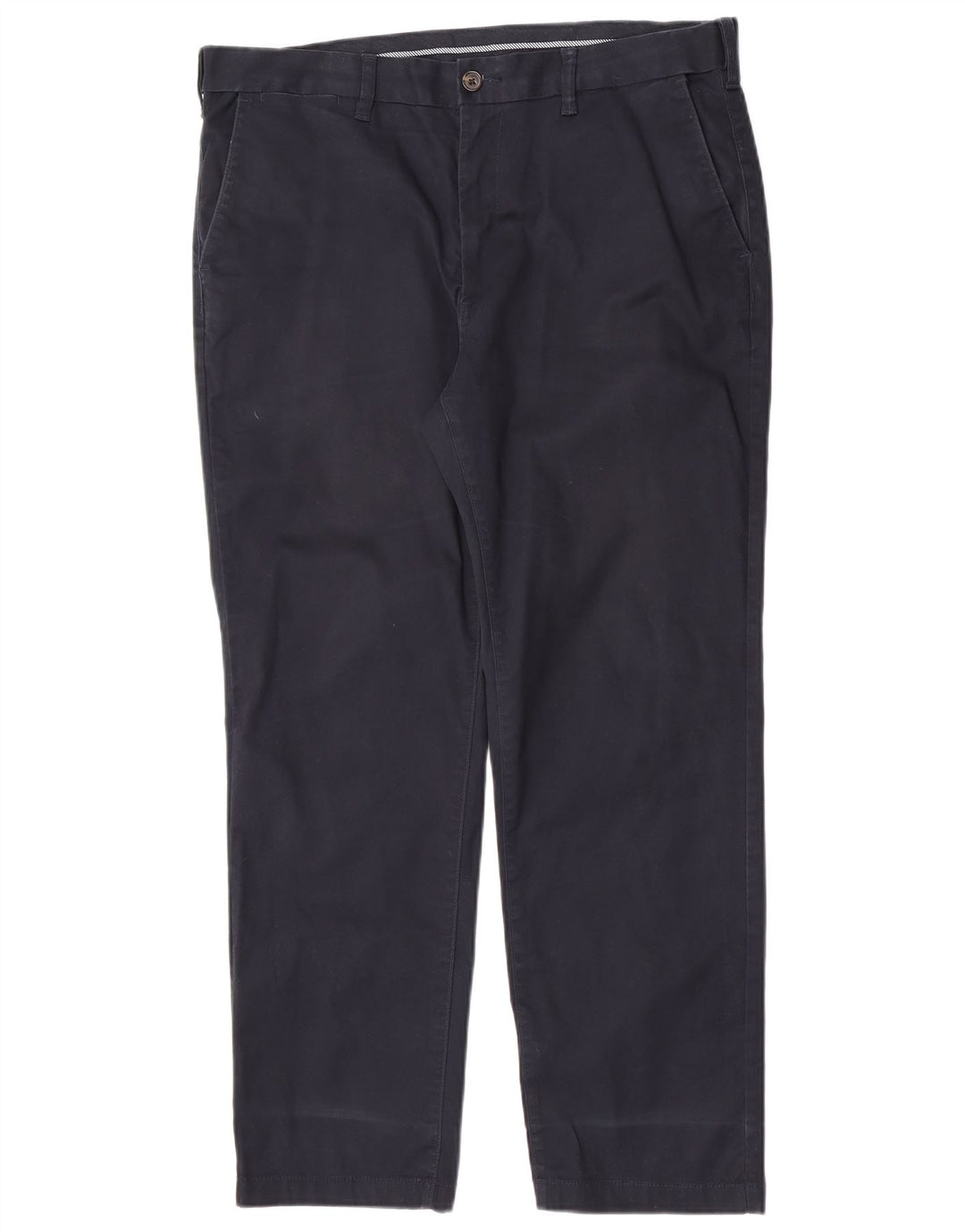 Calça Chino Regular Masculina Marks & Spencer Heritage W38 L31 Azul Marinho