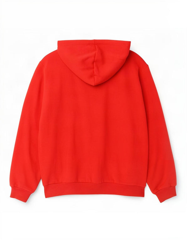Jumper com capuz gráfico feminino Puma 13-14 anos algodão vermelho