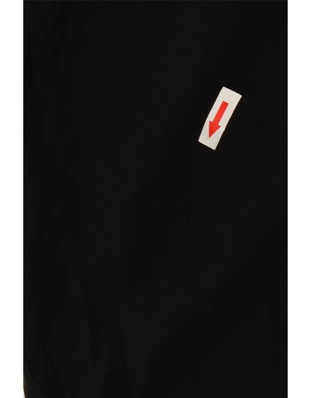 Calça masculina reta regular Marks & Spencer W36 L31 poliéster preto