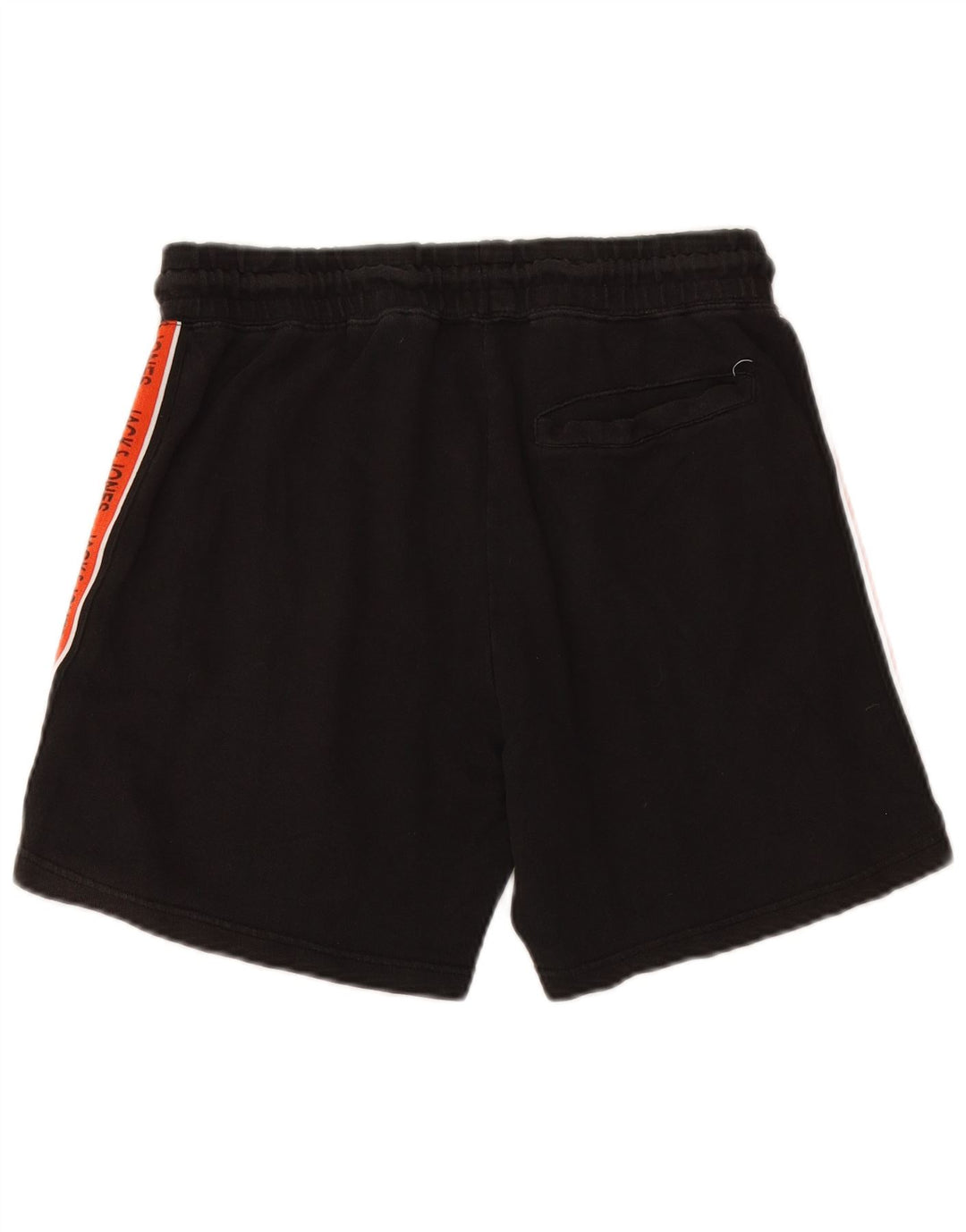 Shorts esportivos masculinos JACK & JONES, médio, preto, algodão colorblock