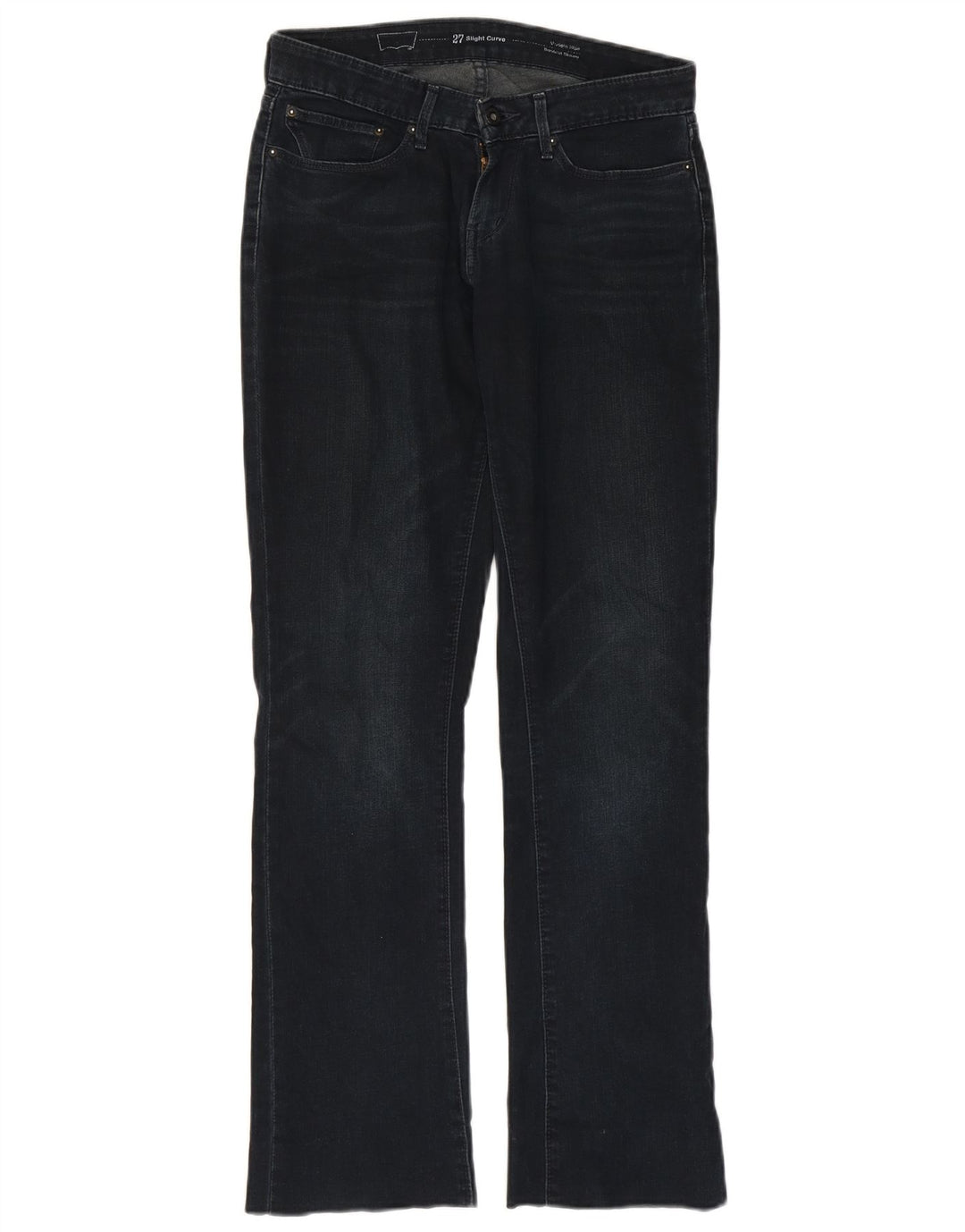 Calça jeans feminina Levi's Slight Curve Modern Rise Bootcut W27 L34 Azul marinho