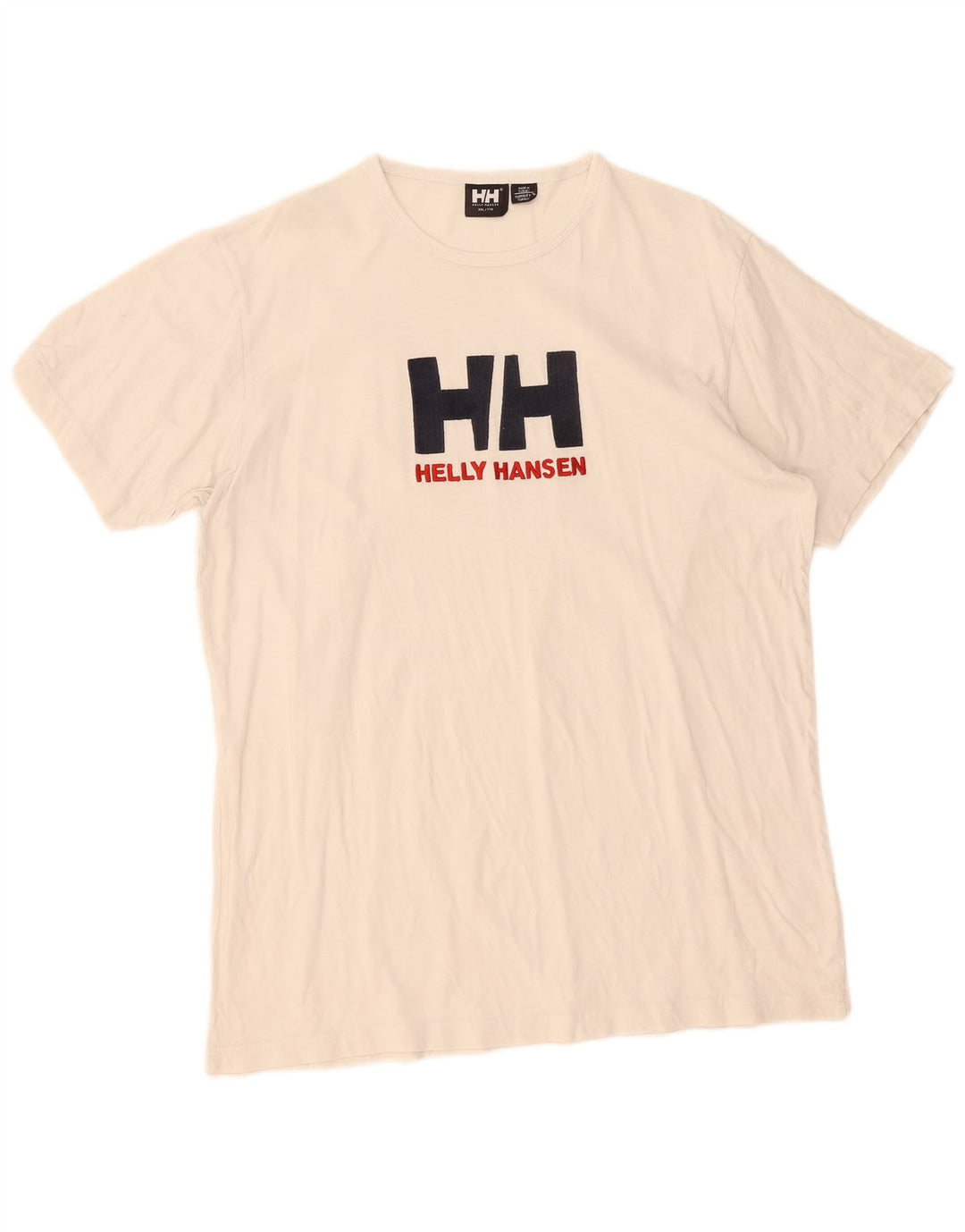 Camiseta feminina Helly Hansen com estampa gráfica 2XL algodão branco