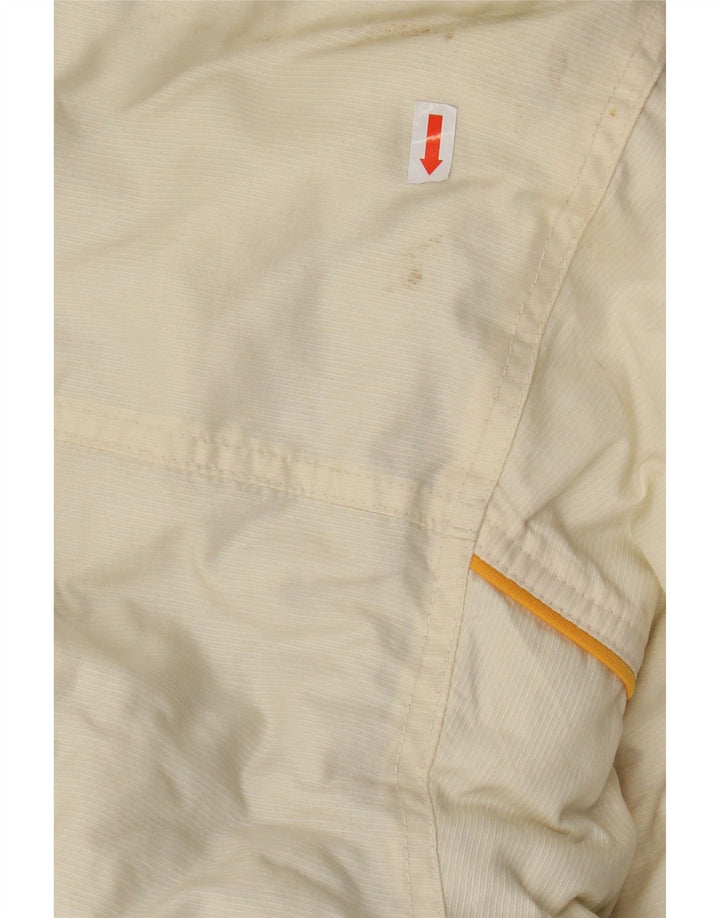 Jaqueta acolchoada masculina Lotto UK 36/42 médio off white nylon