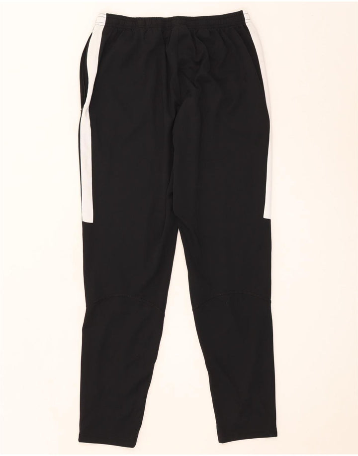 Calça de treino masculina Nike Dri Fit médio preto colorblock poliéster