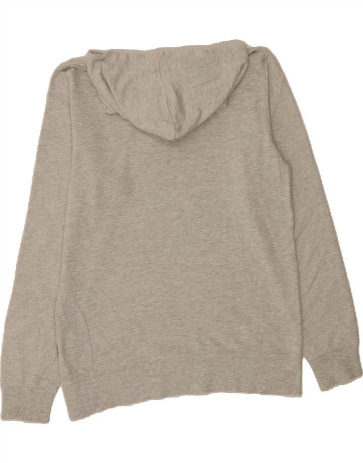 JACK & JONES Mens Graphic Hoodie Jumper Medium Grey Cotton Vintage Jack & Jones and Second-Hand Jack & Jones from Messina Hembry 