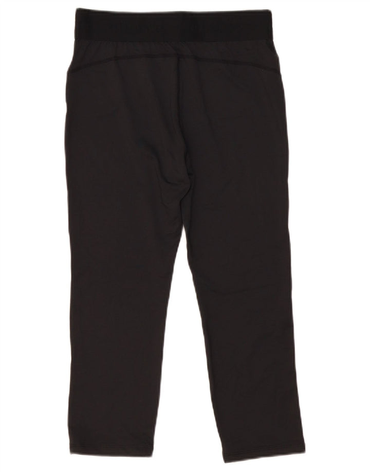 Ellesse Calça Capri Feminina UK 12 Médio Preto Poliéster
