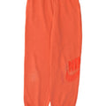 Nike masculino gráfico calças de treino joggers médio laranja algodão