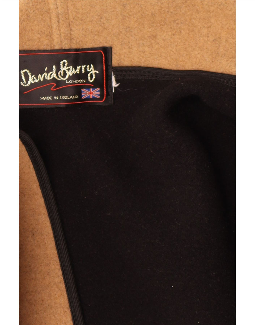 David Barry Casaco Poncho Feminino Tamanho Único Bege