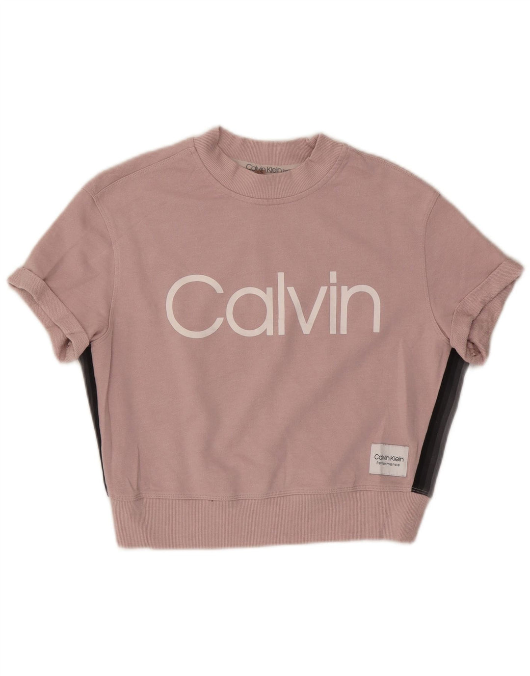 CALVIN KLEIN Feminino Oversized Graphic Treino Completo Reino Unido 10 Pequeno Rosa