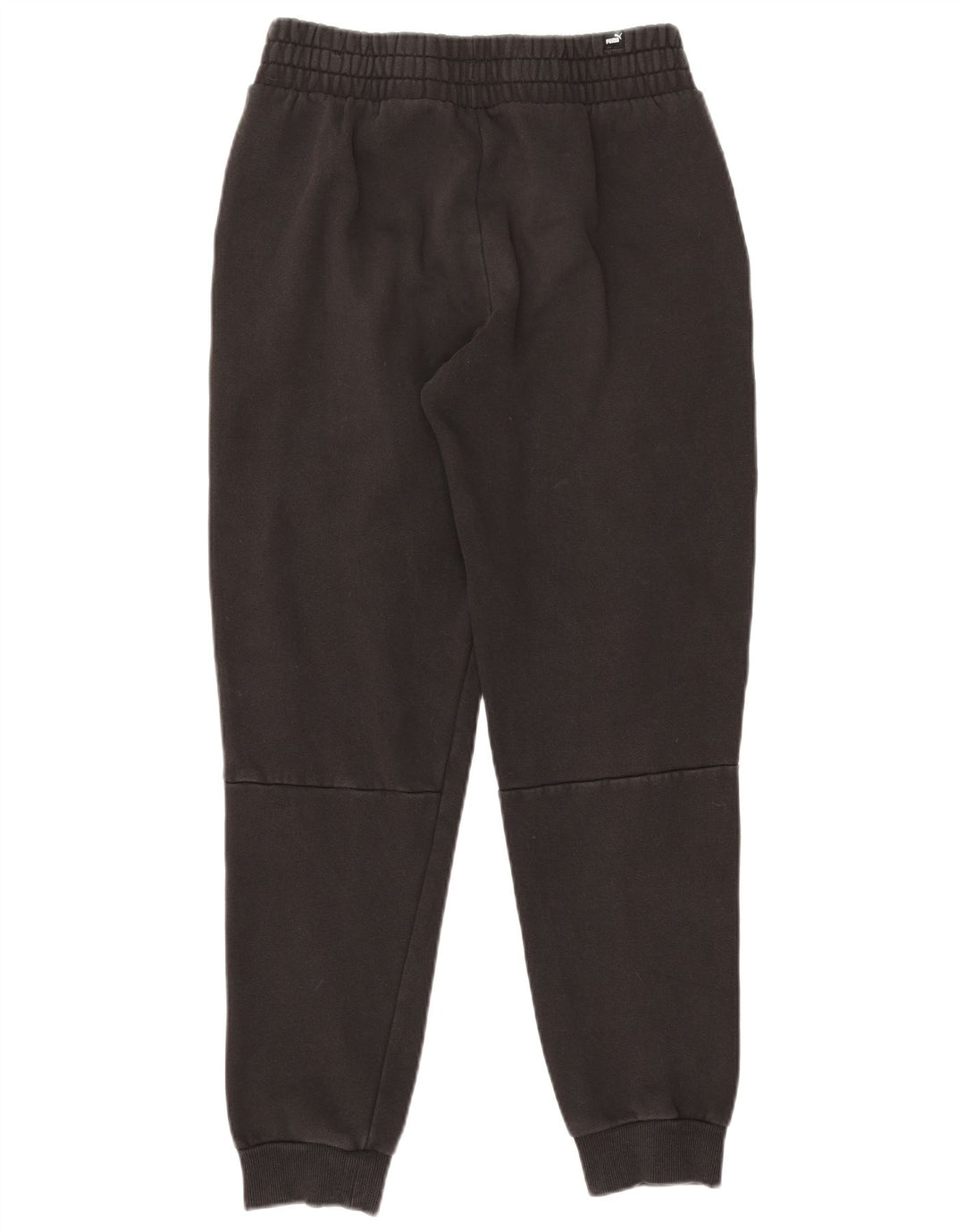 PUMA Mens Graphic Tracksuit Calças Joggers Médio Algodão Preto