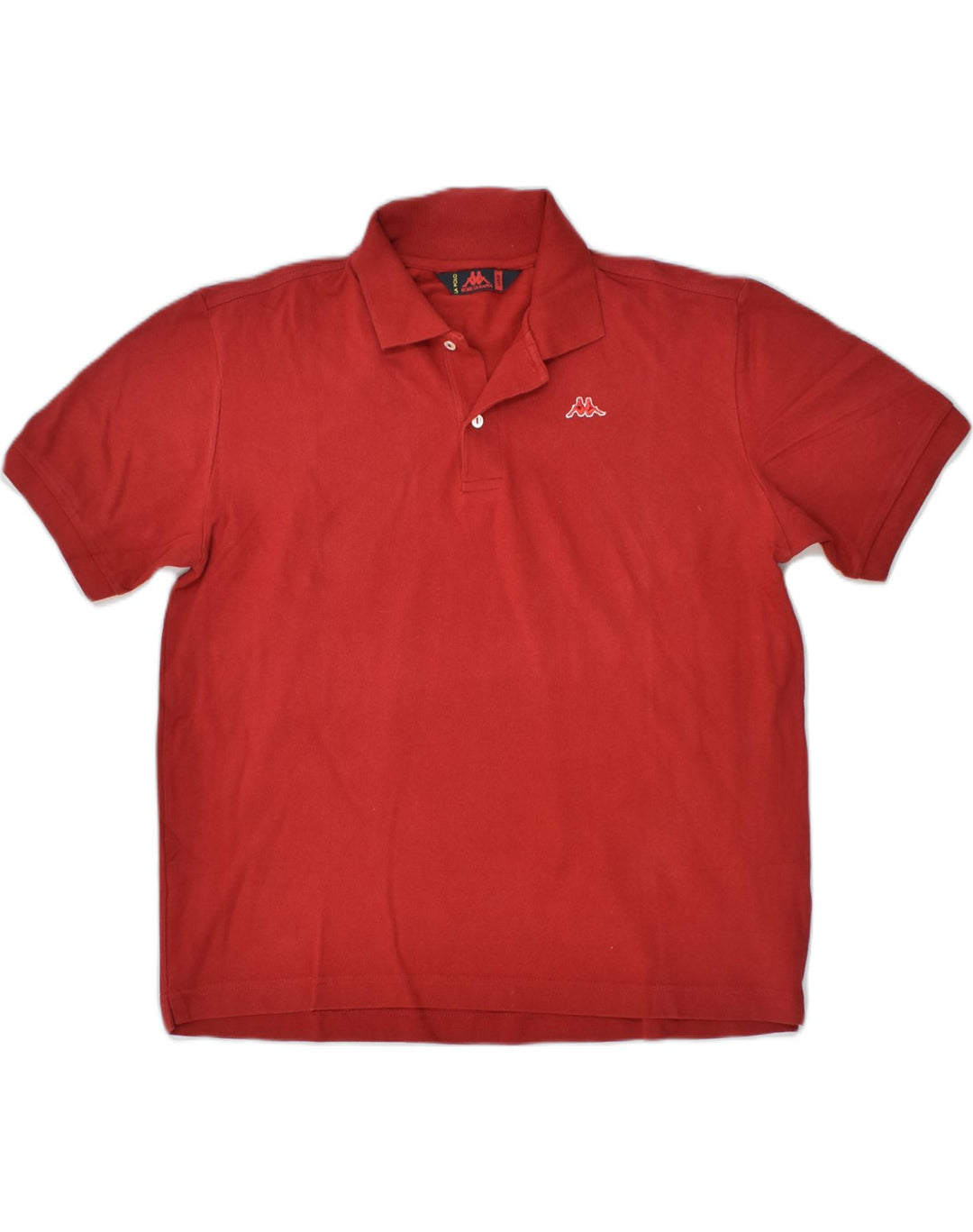 KAPPA Mens Polo Shirt Large Red Cotton | Vintage Kappa | Thrift | Second-Hand Kappa | Used Clothing | Messina Hembry 