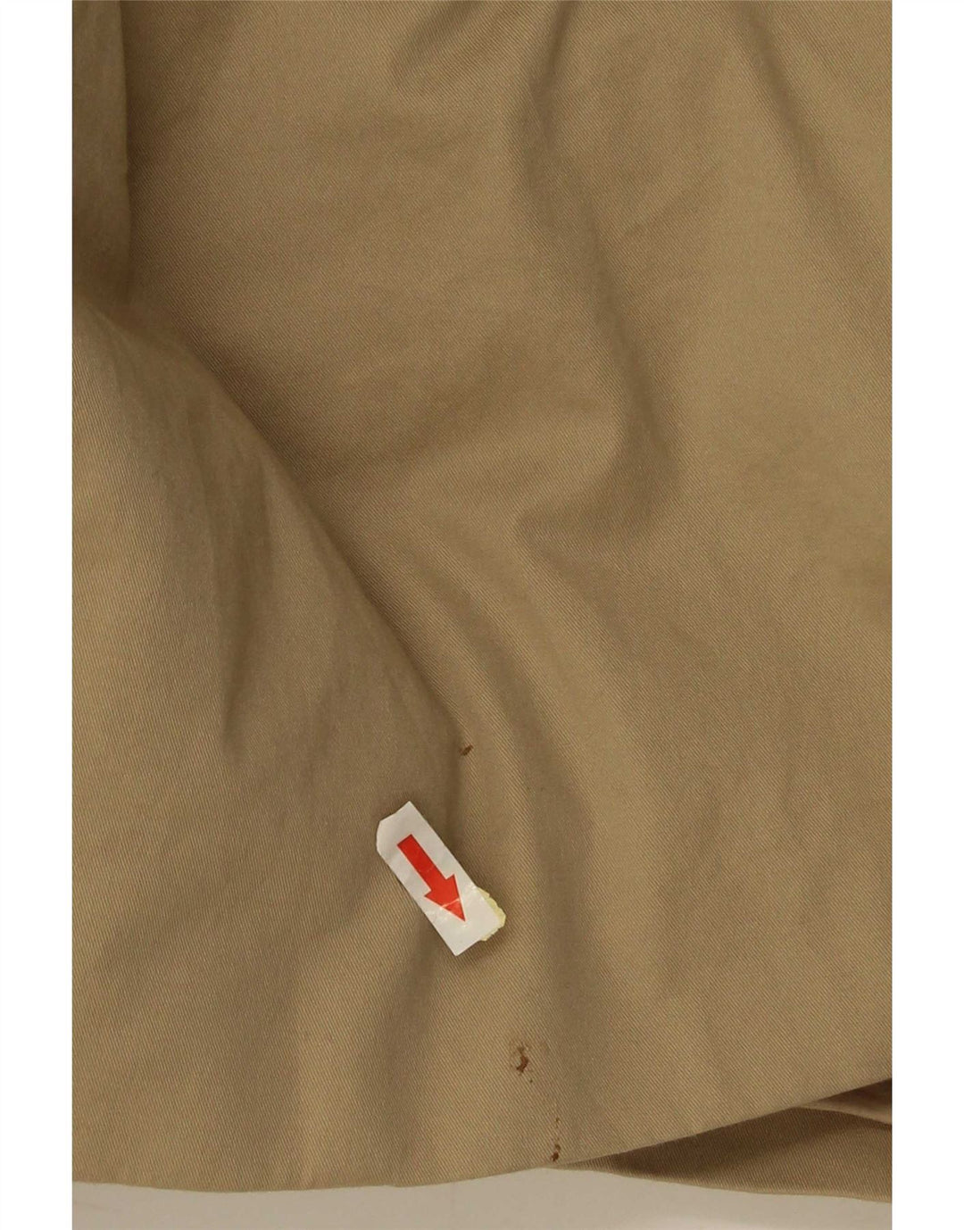 Casaco impermeável feminino Marks & Spencer UK 20 2XL algodão bege