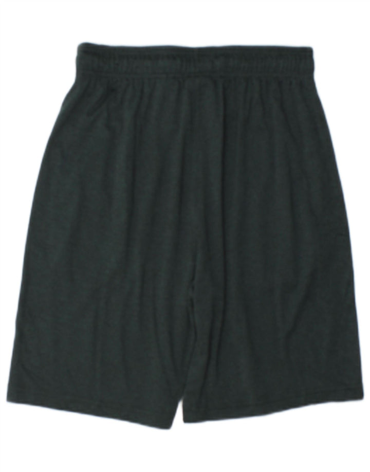 Shorts esportivos masculinos Reebok pequeno poliéster manchado verde