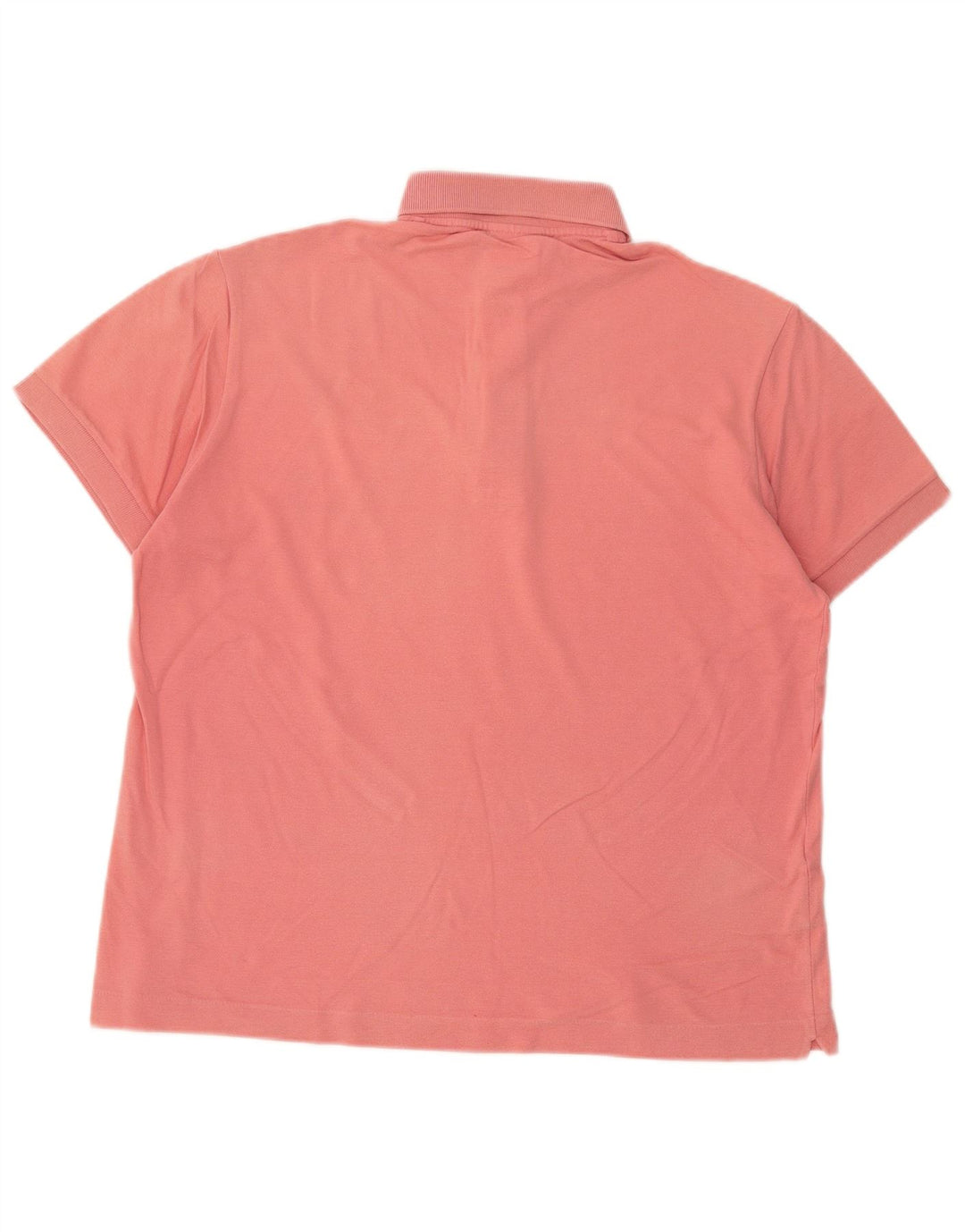 Camisa polo masculina Lacoste tamanho 5 grande algodão rosa