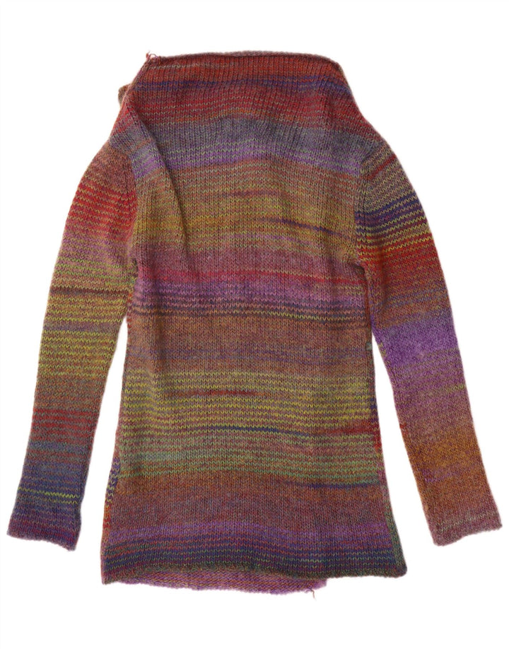 Suéter cardigã feminino Longline Marlboro Classics UK 14 médio multicolorido