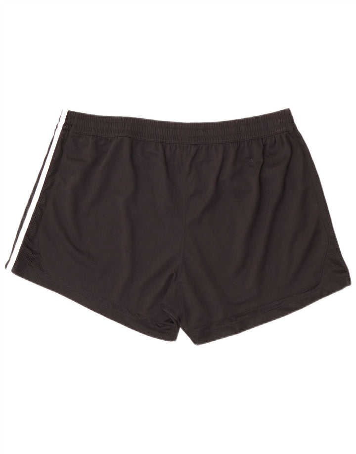 Shorts esportivos femininos Adidas UK 24/26 2XL preto poliéster