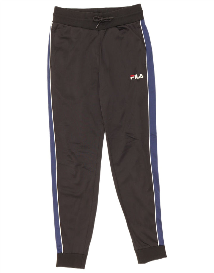 Fila Mens Treino Calça Joggers XS Preto Colourblock Poliéster
