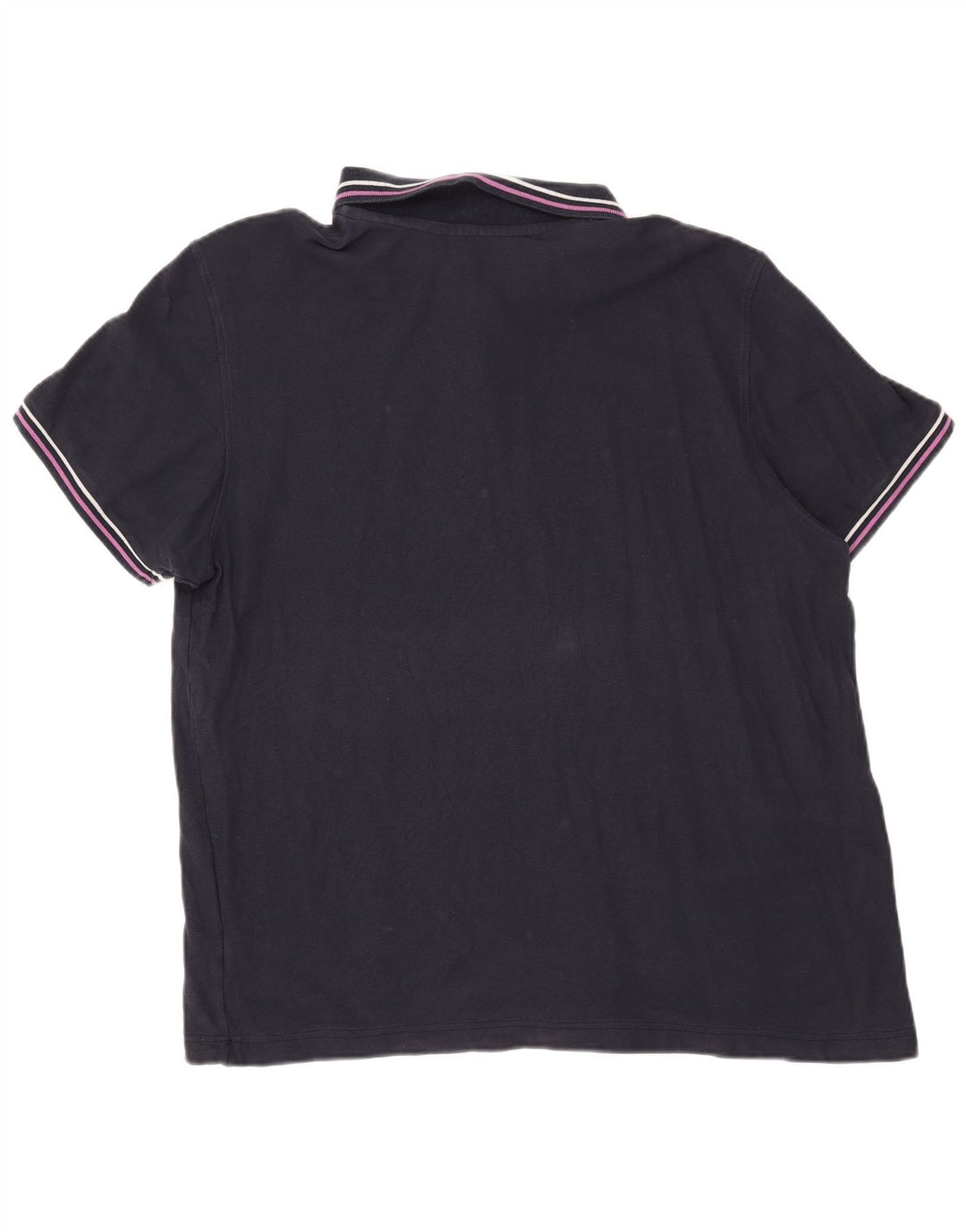 Camisa polo masculina LOTTO 2XL algodão azul marinho